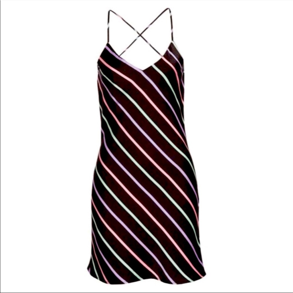 Wayf Striped dress